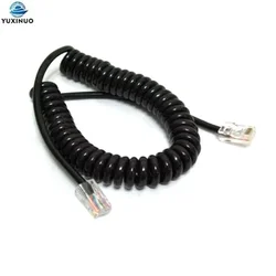 8Pin RJ45 to RI45 ICOM Replacement Speaker Mic Cable For ICOM HM-98 HM98 HM-133 HM-133V HM-133S IC-2200H 2800H V8000 DTMF Radio