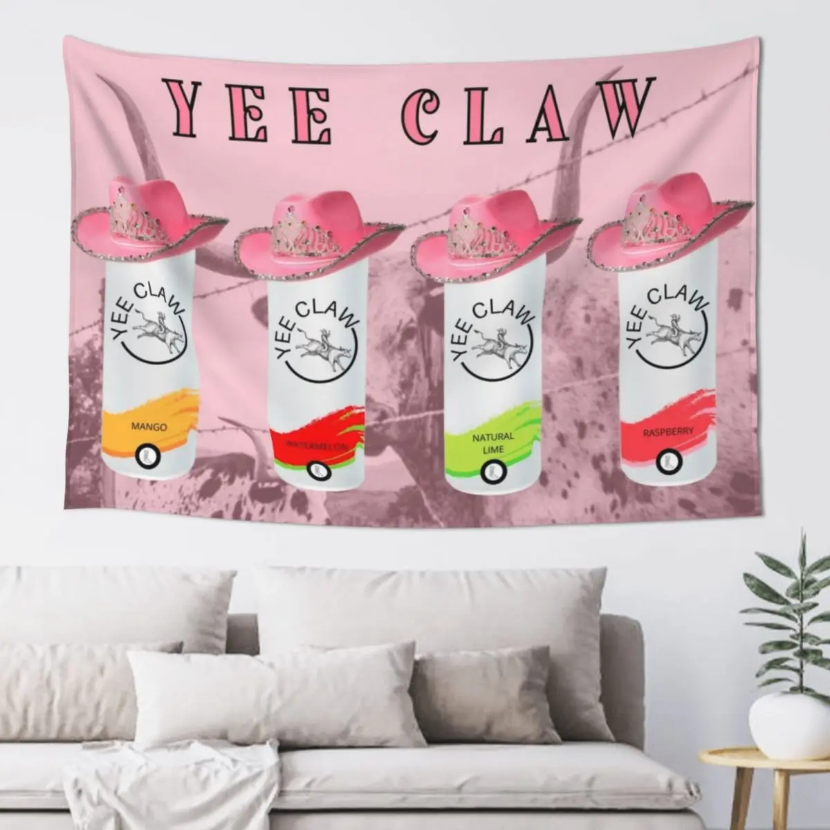 

yee claw Tapestry Outdoor Decor Home And Comfort Decor Aesthetic Decoration Art Mural Tapestry