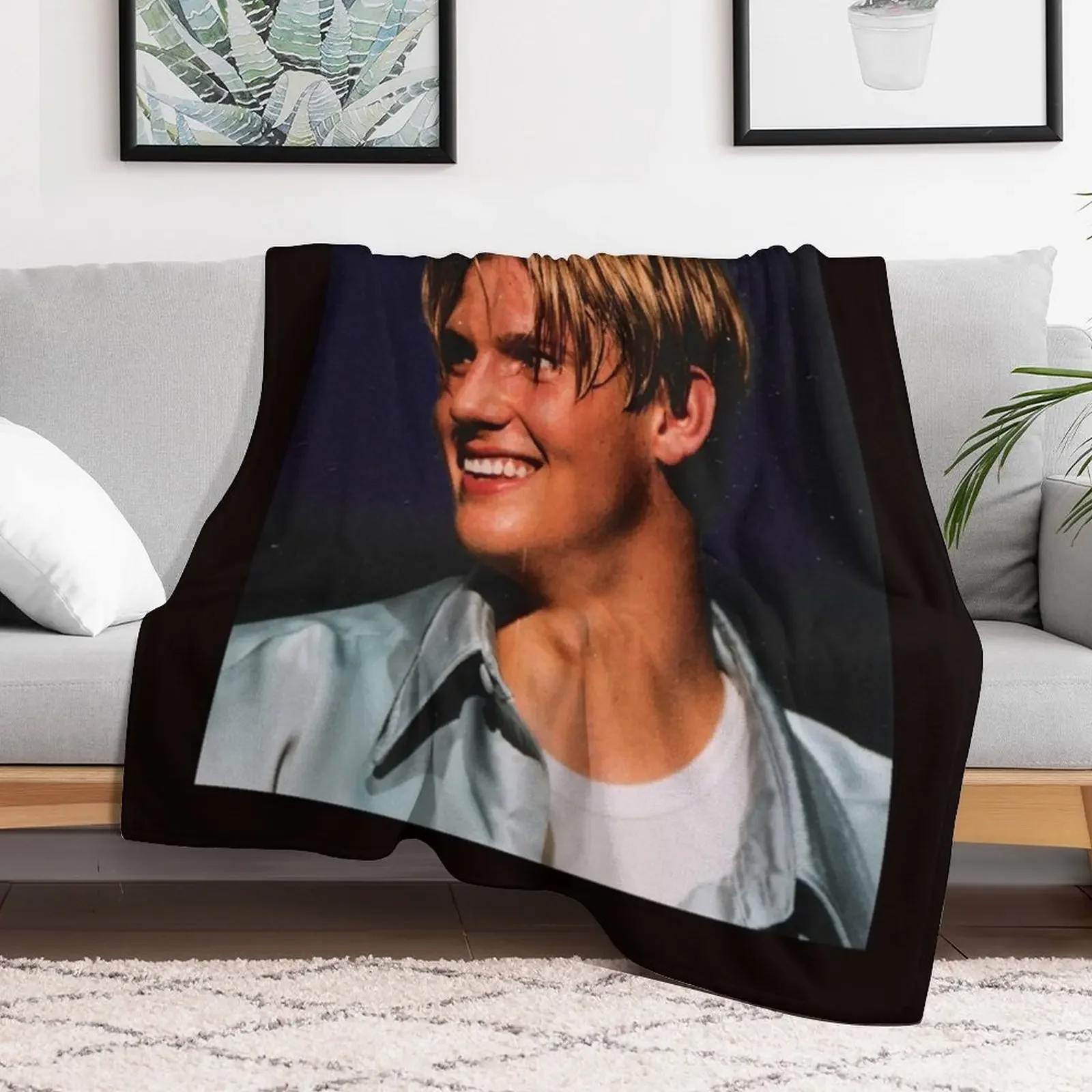 Nick Carter - Poster Throw Blanket