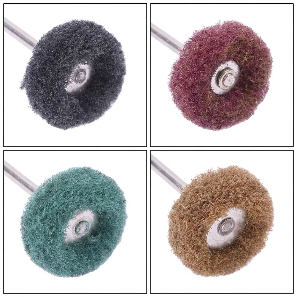 For Rotary Tool Buffing Wheels 12 Piece Set Designed for Aggressive Grinding and Finishing on For Metals and Composites