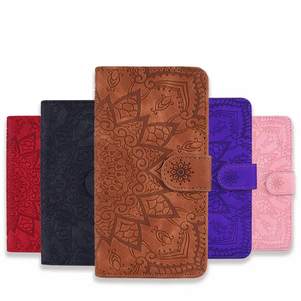 

Flower Flip Book Case For Huawei P30 P20 Pro Mate 30 20 10 Lite P Smart Z + Y9 Y7 Y6 2019 Honor 10 9 Lite Leather Wallet Case