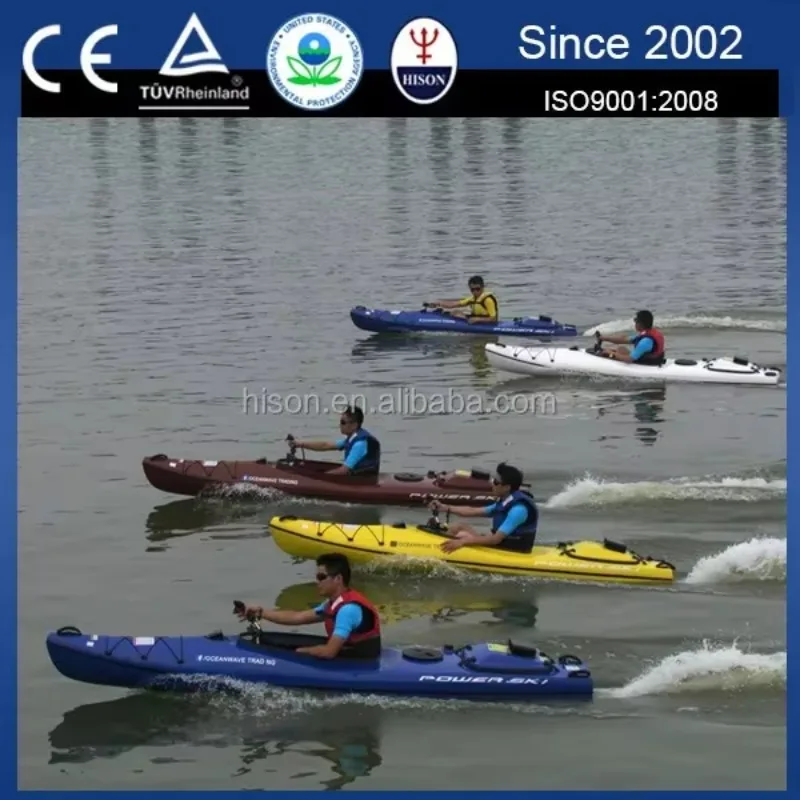 خصم الموسم الجديد في 2021 Hison 4 السكتة الدماغية محرك نفاث يعمل بالطاقة البلاستيكية كاياك دواسة كاياك #3