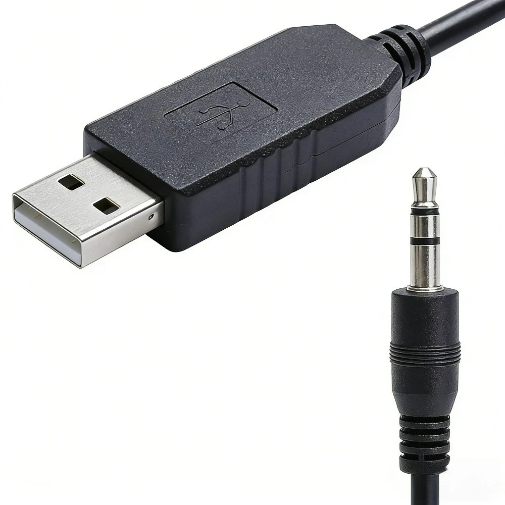 

Кабель для программирования FTDI FT232RL USB с разъемом 3,5 мм, совместимый с RadioShack PRO-106, PRO-197, PRO-651, PRO-652, 20-546