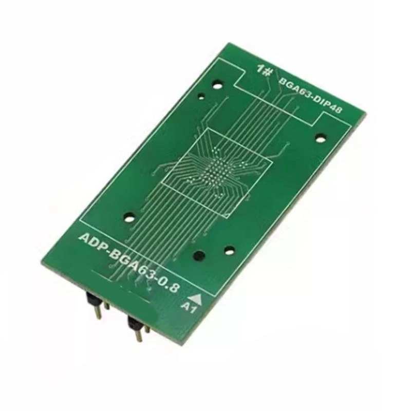 T3LB BGA48 DIP48 BGA63-DIP48 2 in 1 Adapter BGA48-0.8 BGA63-0.8 Spacing 0.8mm