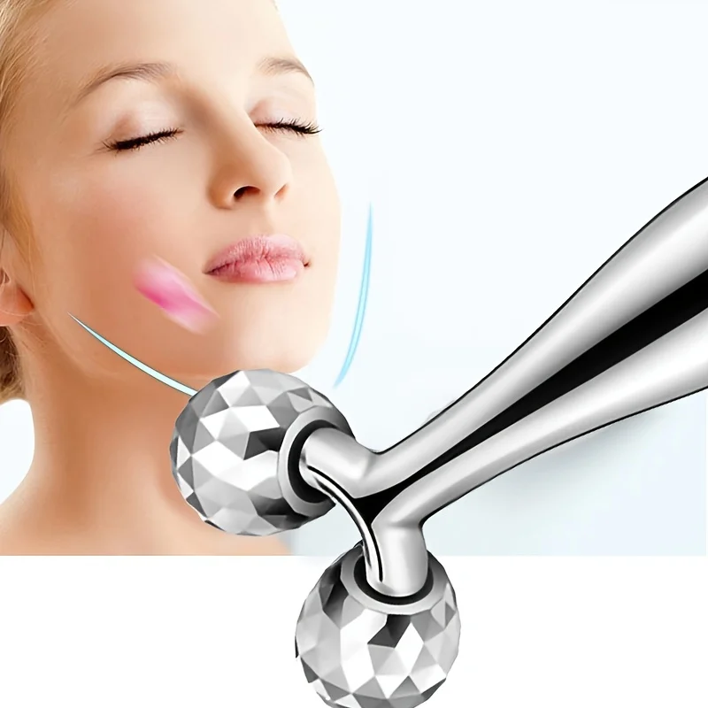 3D Facial Lifting Roller Massager มือถือเครื่องมือความงาม Shaping Massager ยกนวดหน้าผ่อนคลายเครื่องมือ