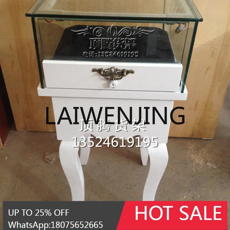 

RWJ Jewelry Counter Ornament Display Cabinet Jade Antique Display Cabinet