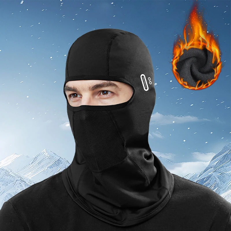 Thermal Winter Balaclava Cycling Full Face Mask Warm Outdoor Sports Motorcycle Ski Fishing Hunting Mask Fleece Scarf Cap Bandana