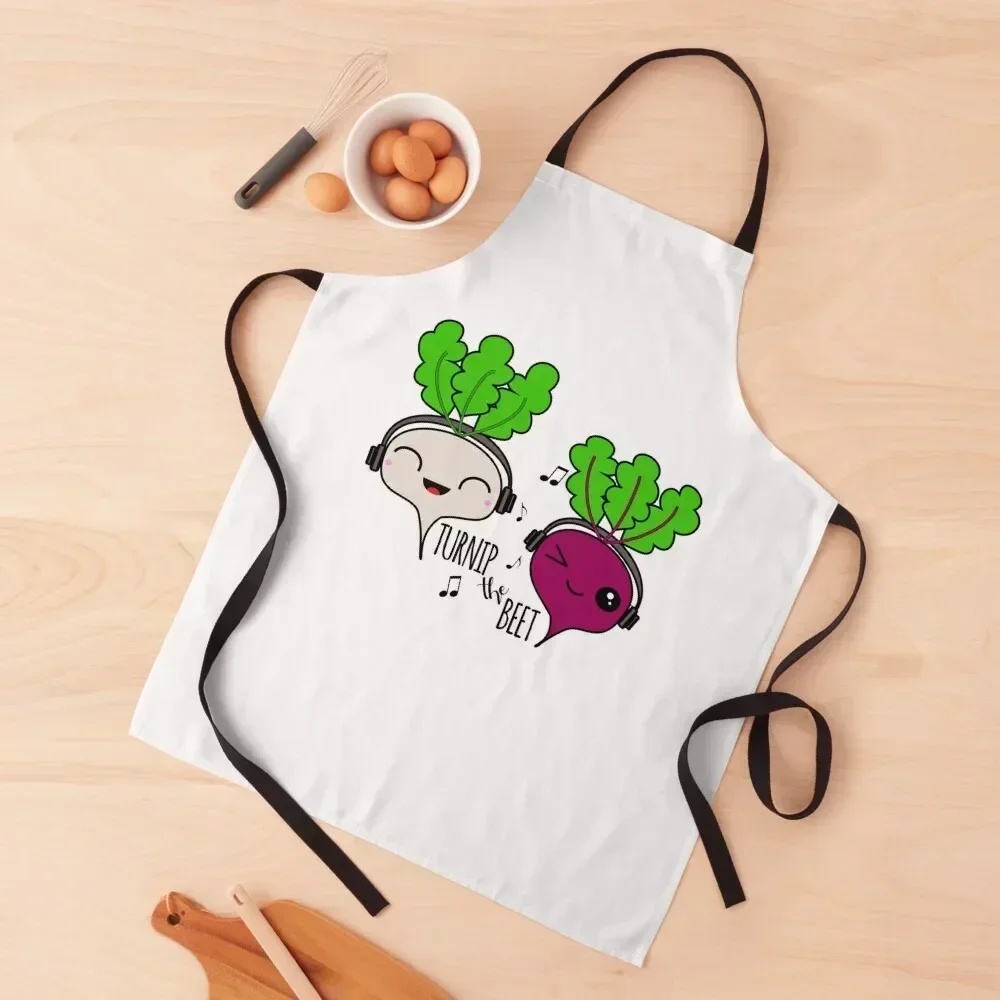 

Turnip the beet Apron Kitchen Home Utensils For Hairdresser Waterproof Kitchen Woman Apron