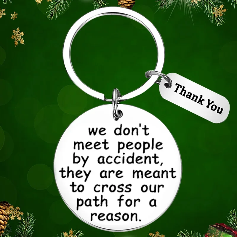 Colleague Appreciation Gift Thank You Gifts Keychain Pendant Coworker Leaving Gift Key Chains Retirement Gifts