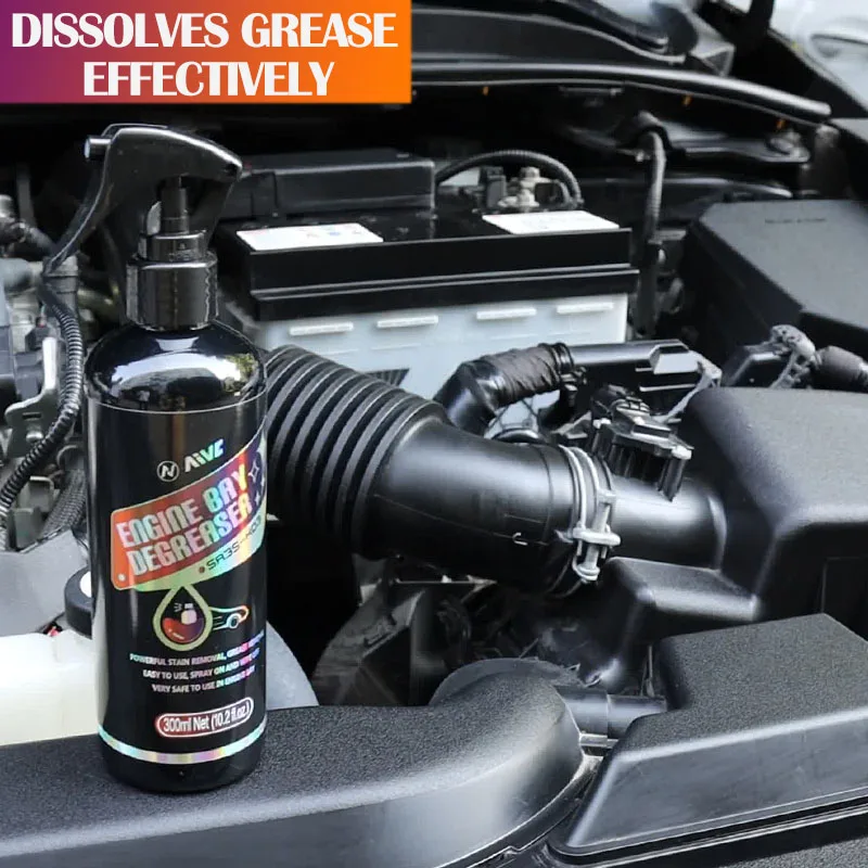 Aivc Engine Bay Degreaser Clean Outside Engine Compartment Car Spray Clean Sludge Stains Car Beauty Vehicle Supplies Renovate