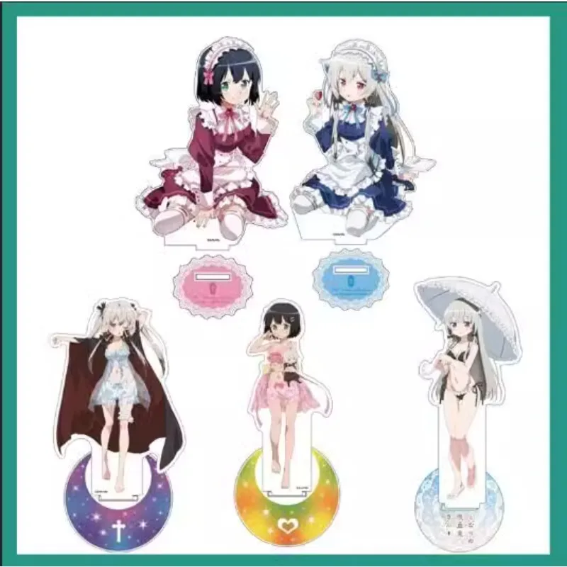 Jogo kurai sakuya sophie crepúsculo natsuki hinata ellie akari acrílico suporte boneca anime figura modelo placa cosplay brinquedo presente