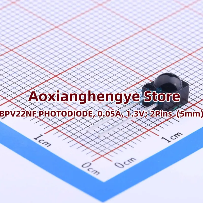 5PCS BPV10 BPV10NF BPV11F BPV22F BPV22NF DIP-2 PHOTODIODE, 0.05A, 1.3V; 2Pins  (5mm)