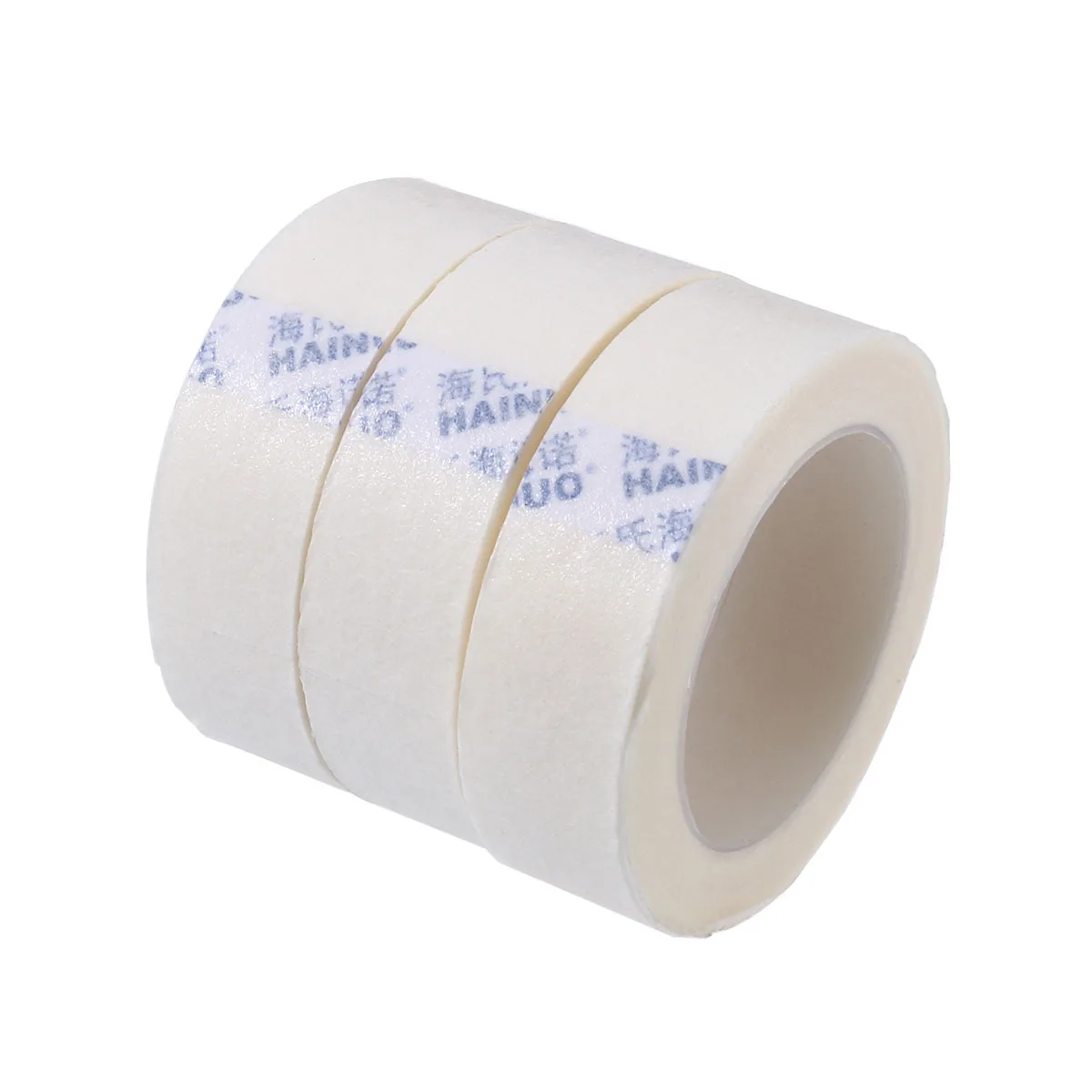 

6 Rolls Eyelash Extension Medical Tape Non Woven Fabric Gentle Adhesive Secure Isolation Paper Tape 125cmx9m White