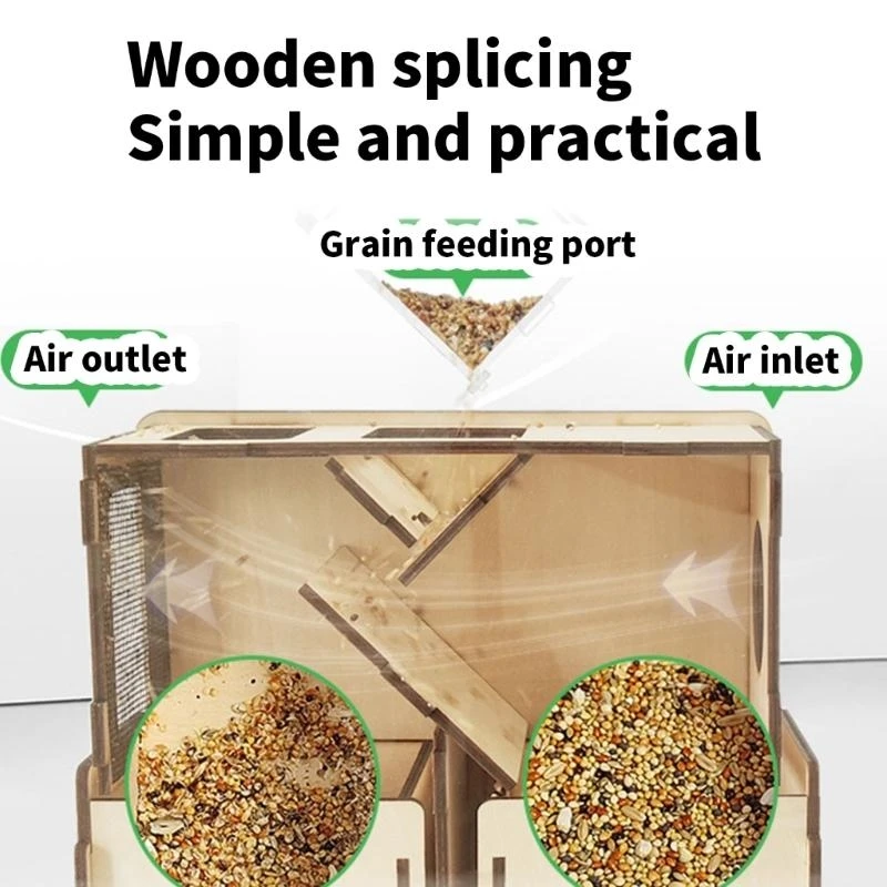 Bird Feed Shelling Tool Husk Remover Grains Separator Bird Seed Cleaner Machine JOMD - Image 3