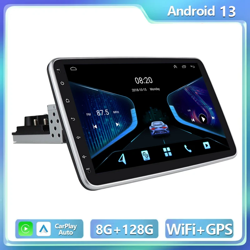 

10.1Inch 1 Din Car Radio Android Car Stereo Car Audio System Auto Radio Multimedia NO DVD Player Rotatable IPS Touch Screen