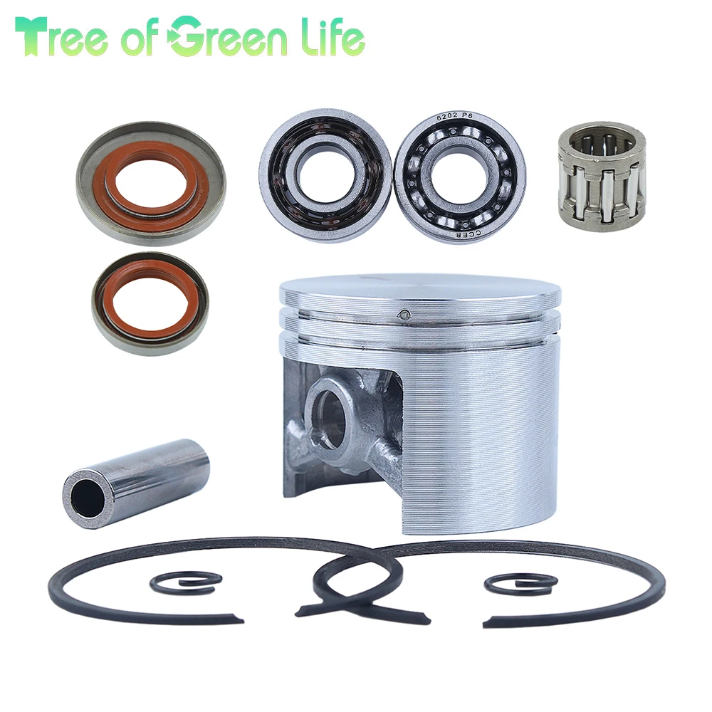 

48mm Piston Rings For Stihl MS360 MS340 036 034 Super Pro For Chainsaw Oil Seals Garden Tools