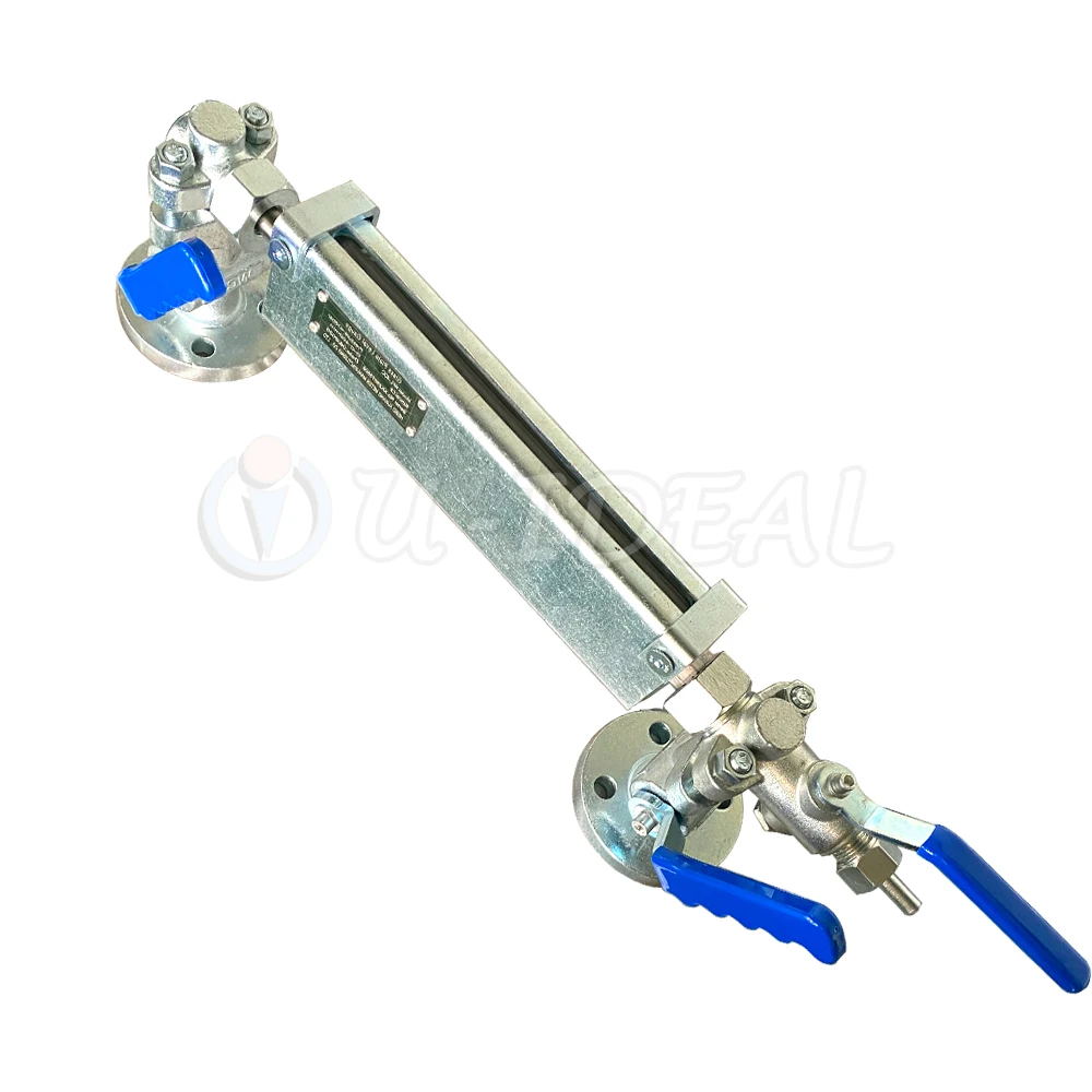 Essential Reflective High Accuracy SS316/SS304 Level Gauge Meter for Boiler Steam Water Oil Measurement Liquid Gauges Gauges