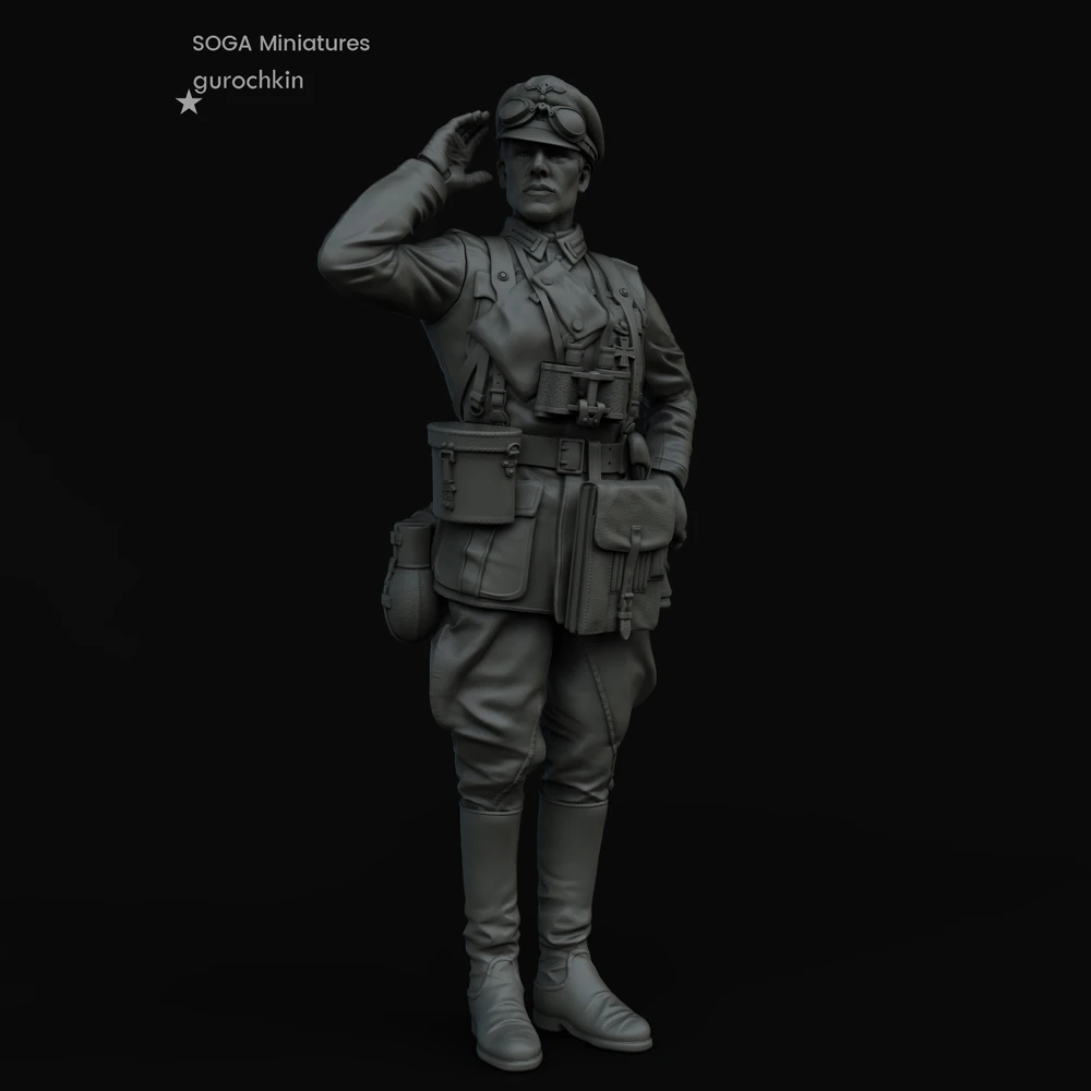 1/35 Resin Model Figure Kits GK , Military Theme，Unassembled And Unpainted,407B