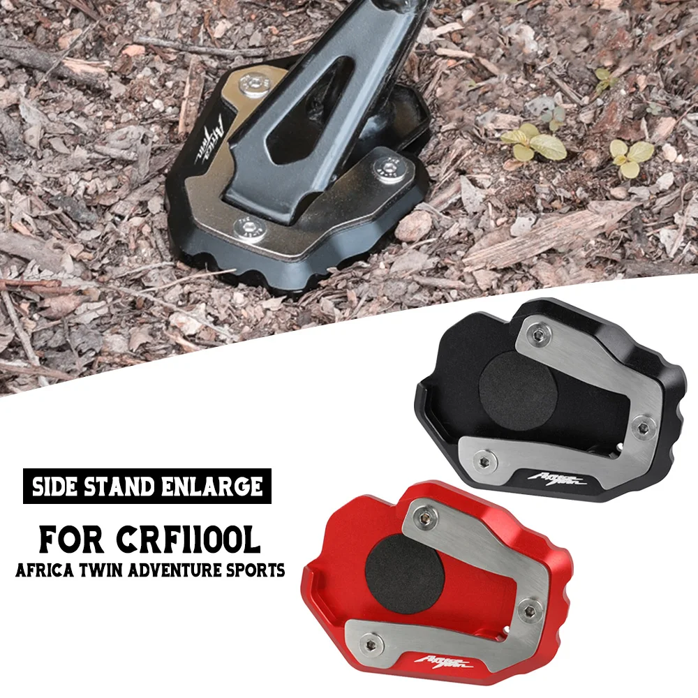 

Side Stand Foot Extension Kickstand Pad For Honda CRF1100L CRF 1100 L Africa Twin Adventure Sports 2020-2021 2022 2023 2024