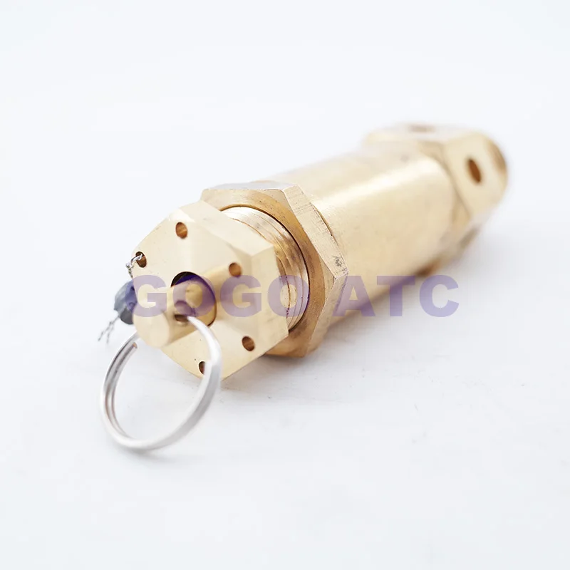 1/2 BSP Male Air Compressor Vent High Pressure Brass Safety Relief Valve 2040bar