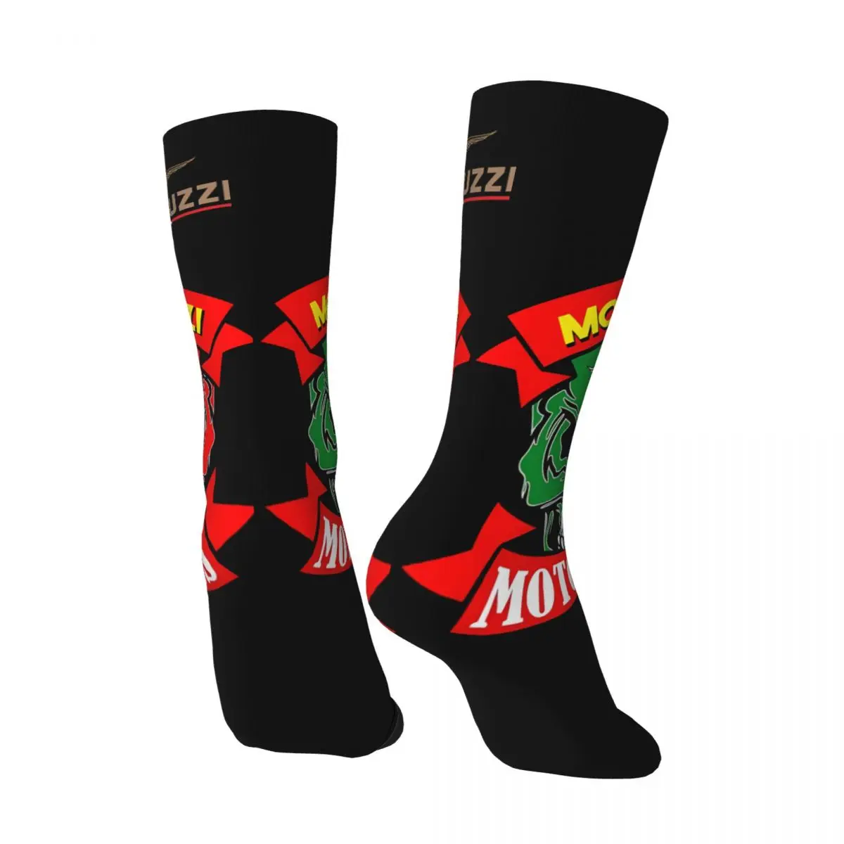 Happy Funny Men's compression Socks Neat Retro Harajuku Guzzis Hip Hop Novelty Pattern Crew Crazy Sock Gift Printed