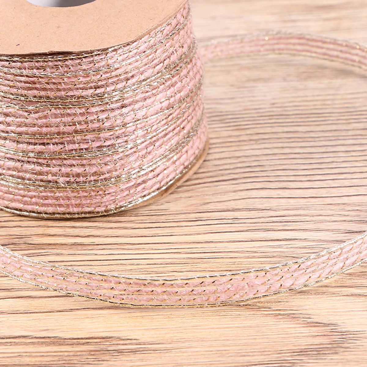 

10M Colored Braided Jute Ribbon Natural Brown Diy Craft Decoration Webbing For Gift Baskets Flower Vases Home Interior