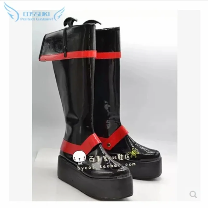 

20151123 D.Gray-man Yu Kanda Third Generation Cosplay Shoes Boots Professional Handmade ! Perfect Custom For You !