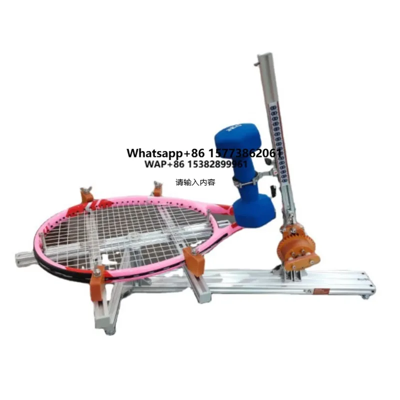 

Badminton Racket Drop Weight Stringing Equipment Machine with Fly Clamp System Fixed Clamp