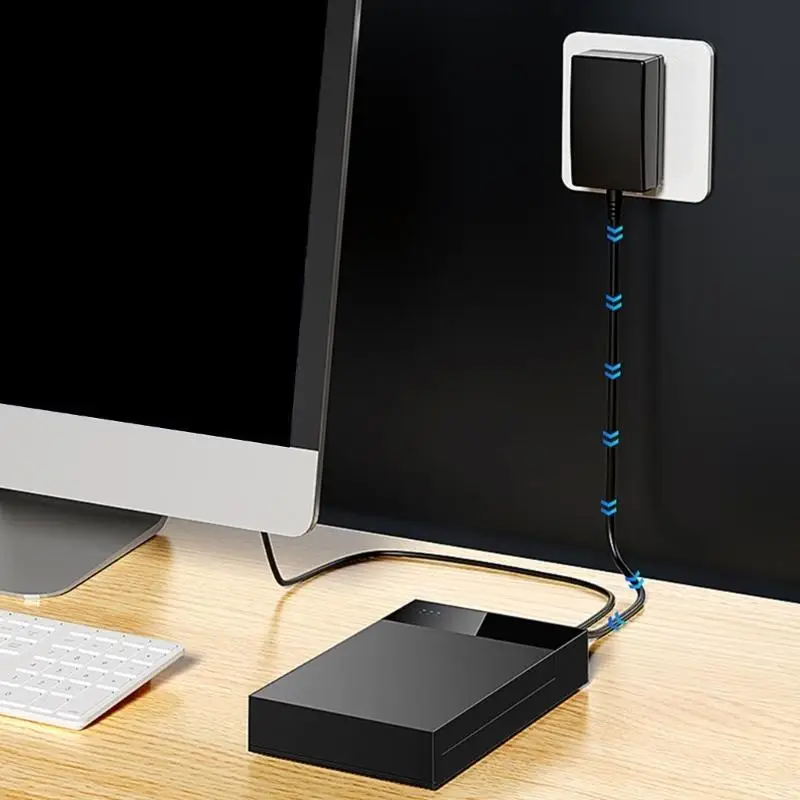 Gabinete acionamento externo R53C para SSD 3,5/2,5 polegadas, adaptador interfaces USB