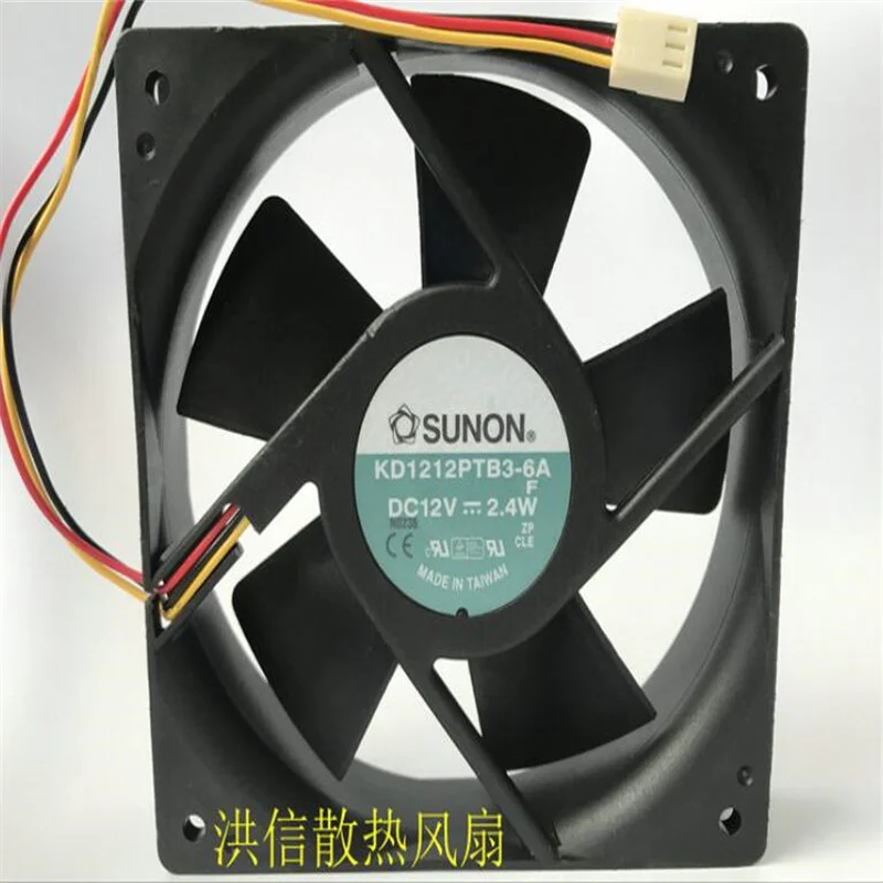 Originele Sunon 12025 KD1212PTB3-6A DC12V 4.8W 3-Wire Koelventilator