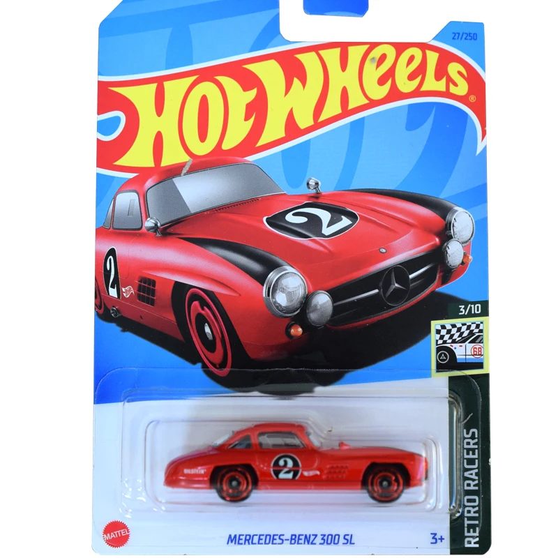 

Hot wheels 1/64 BENZ 300 SL 2023 Metal Die-cast car Model Collection Toy Vehicles