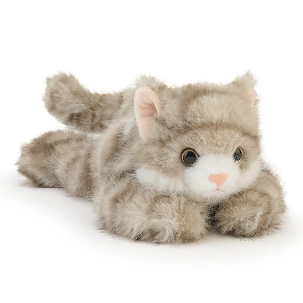 Cute Soft Fluffy Cartoon Stuffed Animal Doll Wrist Rest PP Cotton Stuffed Animal Cat Stress Relief Plush Animal Toy Gifts
