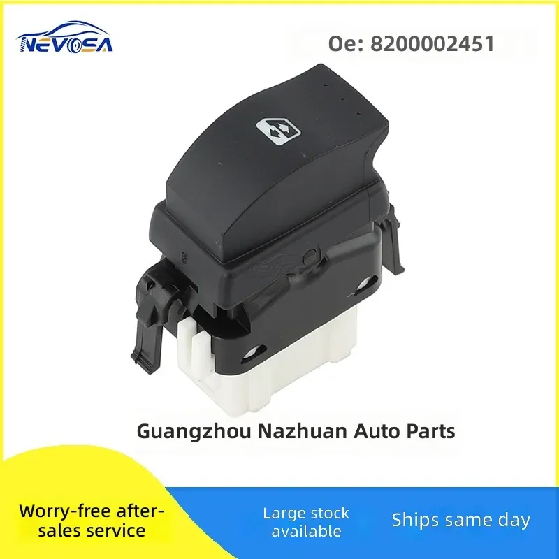 For Renault Megane Electric Window Switch 8200315024 Glass Lift Control Button Auto Parts