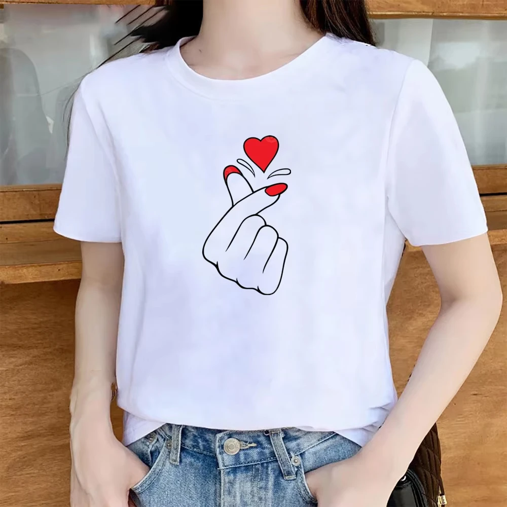 New Comfortable and Soft with Unique Pattern Design That Is Fashionable and Trendy Plus-size Women's 180g Pure Cotton T-shirts