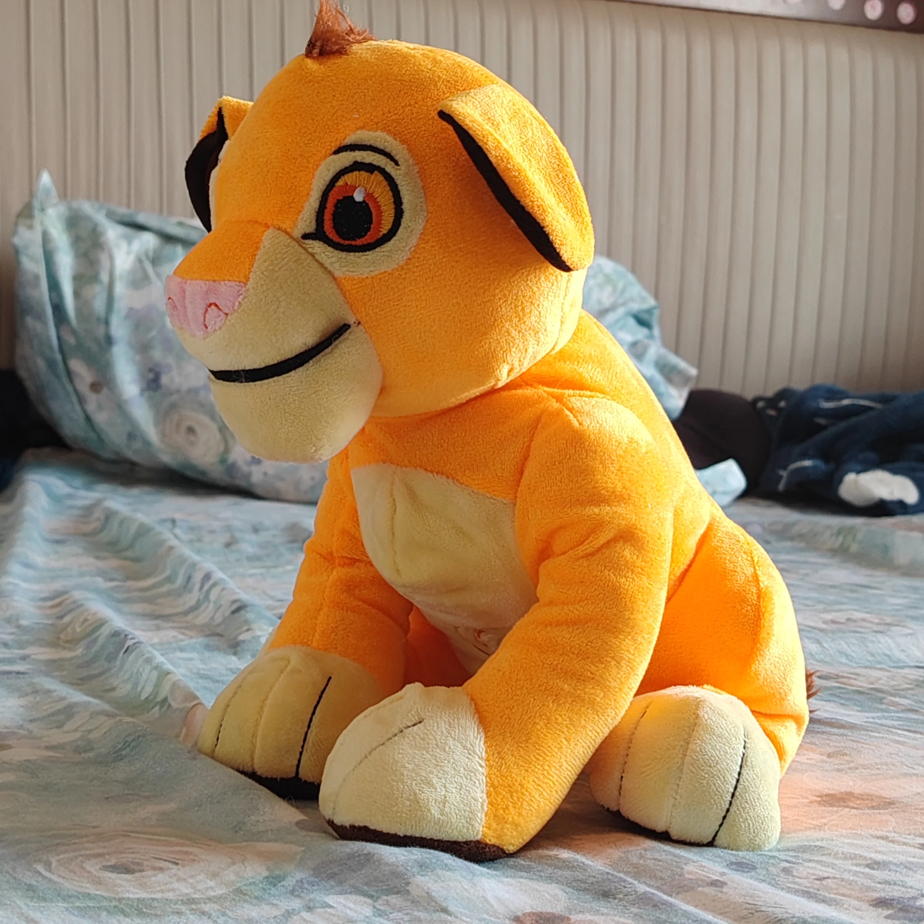 ของเล่นตุ๊กตาสิงโตที่หายใจ เรืองแสง และเปิดใช้งานเสียงขนาด 30 ซม. – เพลงกล่อมเด็กผ่อนคลาย & เพื่อนการเรียนรู้ในช่วงต้นสําหรับทารก/เด็ก