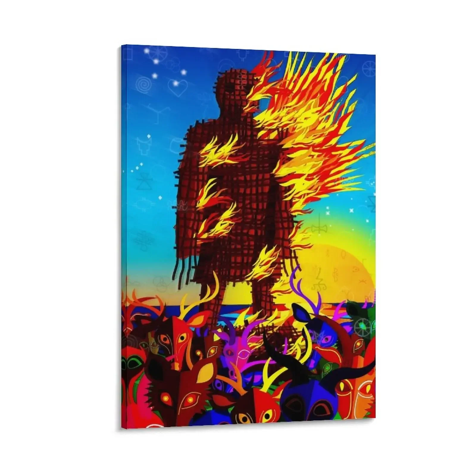 

WICKER MAN Canvas Painting room decor home decoration luxury room decors aesthetic decoration for the room