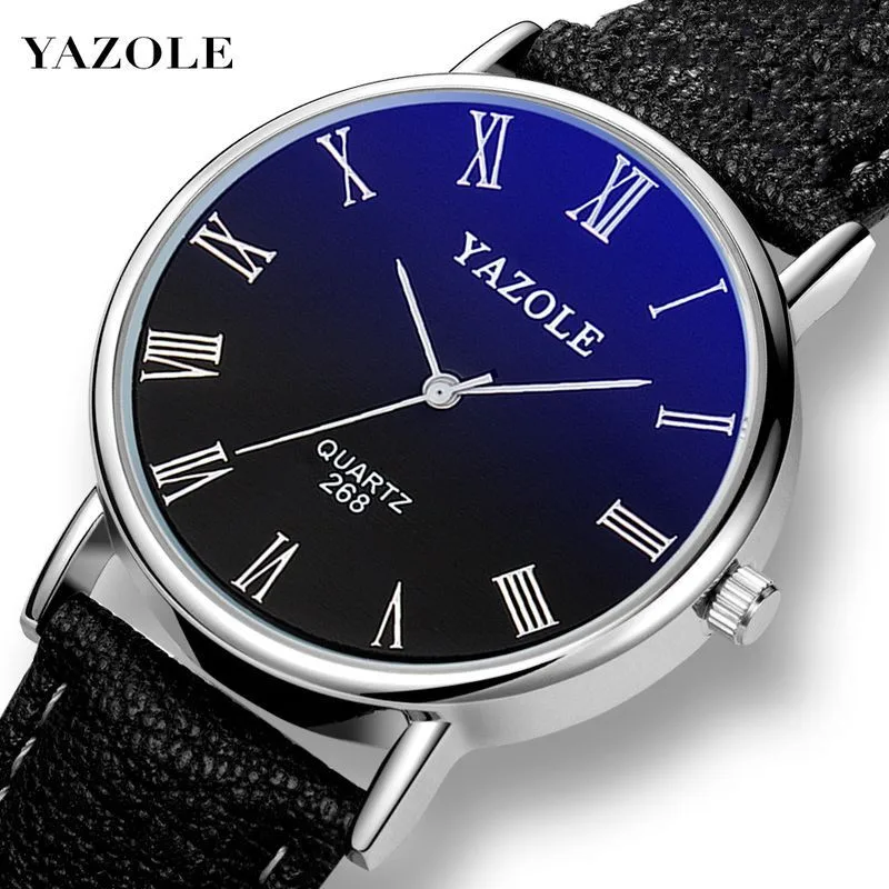 New Fashion Wrist Watches for Men Top Brand Analog Men\'s Quartz Watches Leather Band Casual Business Man Watch Gifts for Men