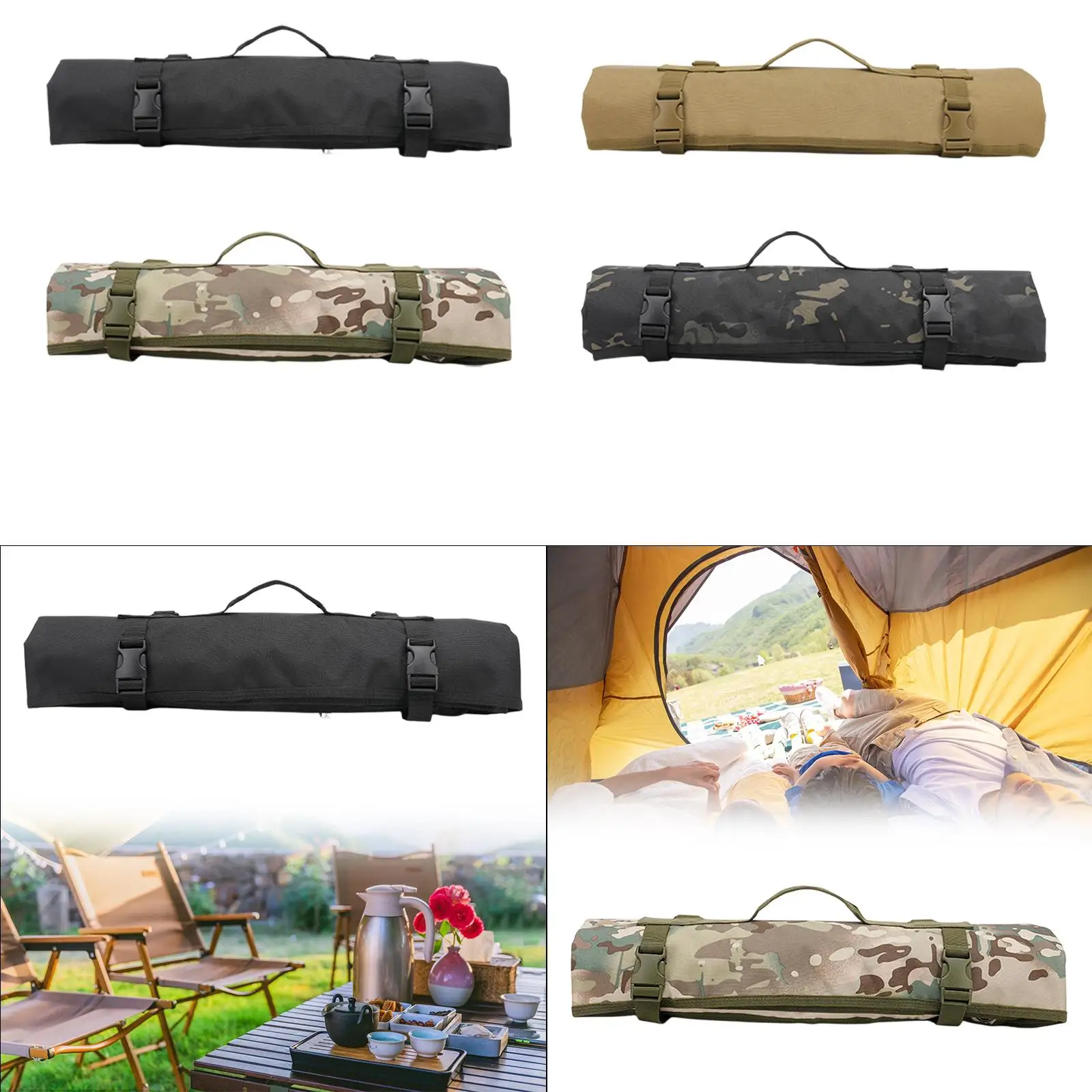 

Outdoor Camping Mat Folding Nonslip Picnic Mat for Barbecue Fishing Trekking
