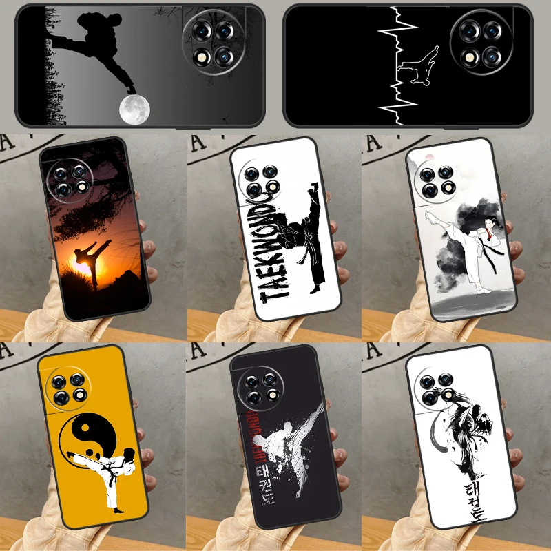 Funda de Karate de Kung Fu Taekwondo para OnePlus 12 12R 13 13R 11 10 Pro 8T 10T OnePlus Nord 4 CE 3 2 Lite N30 N20 N10