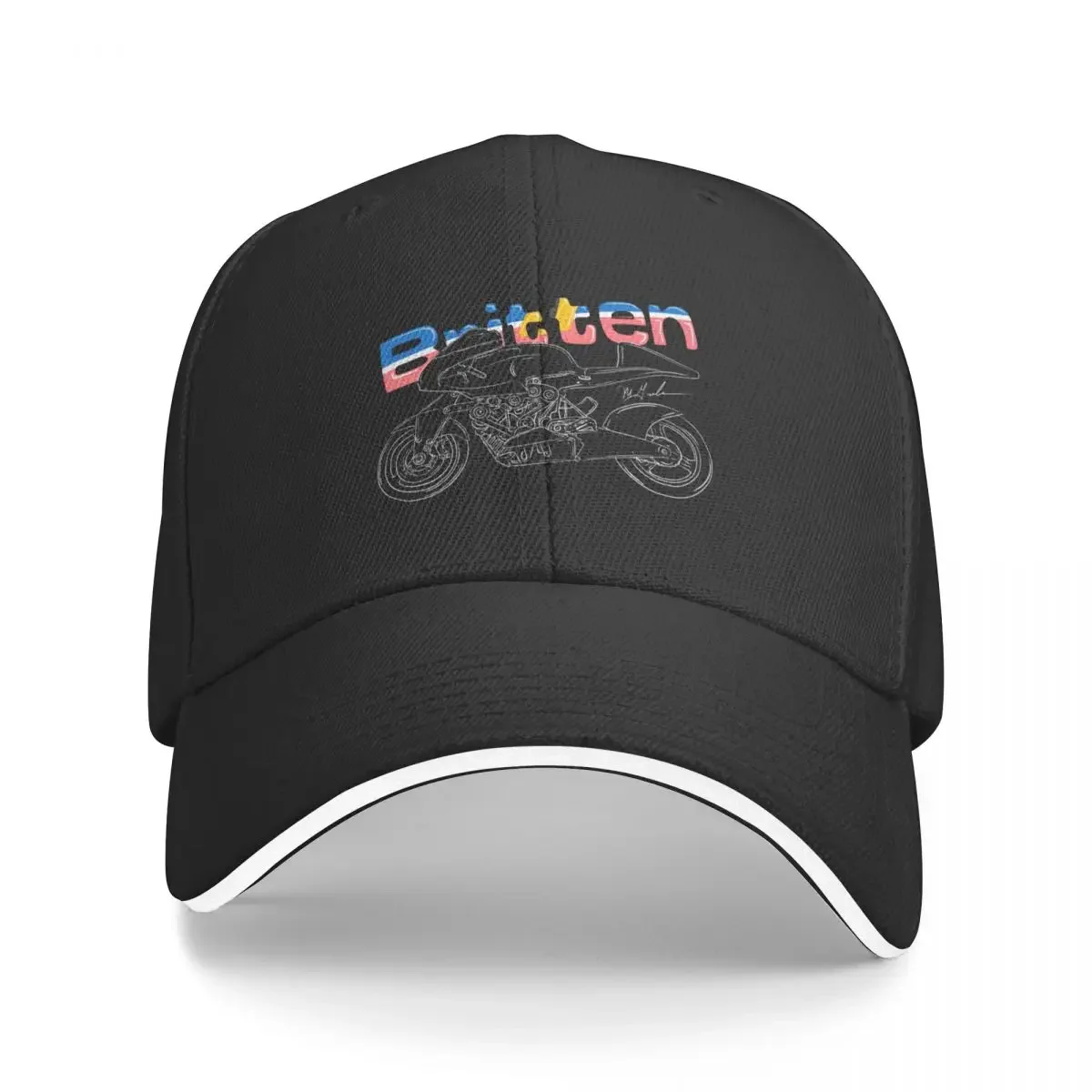 

Britten Motorcycle Baseball Cap winter hats for men party Hat Women Caps Men's