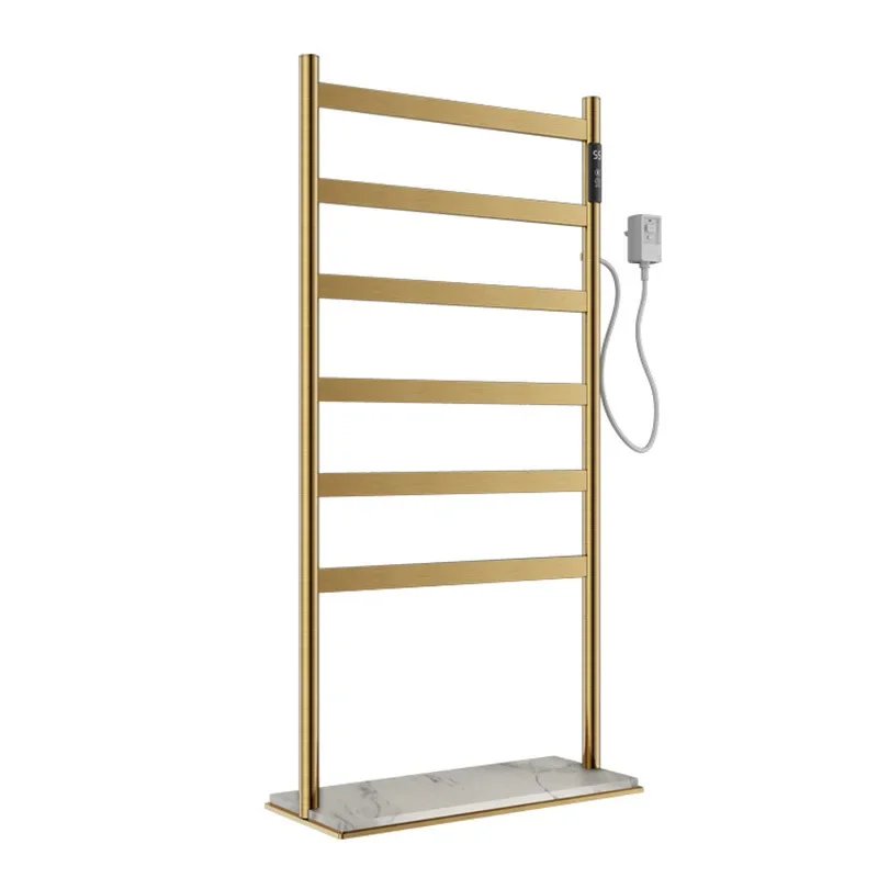 

Отдельностоящий полотенцесушитель для ванной комнаты на 6 секций