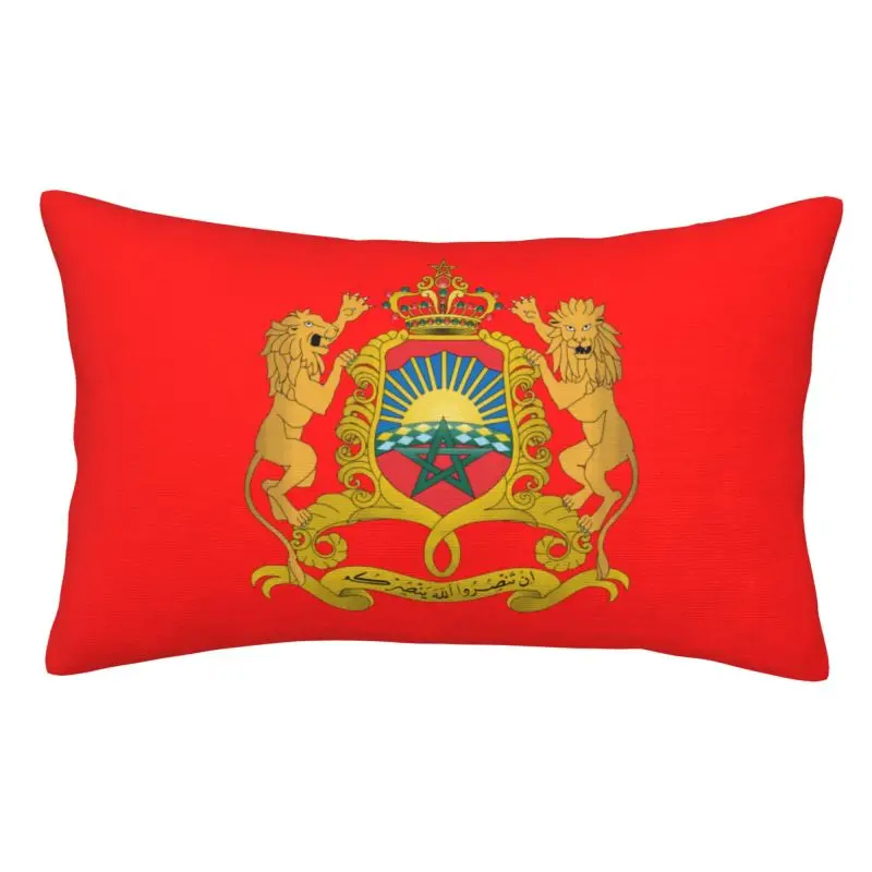 Custom Fashion Kingdom Of Moroccoe Cushion Covers Velvet Moroccan Patriotic Pillowcase for Bed Sofa Rectangle Pillowcase