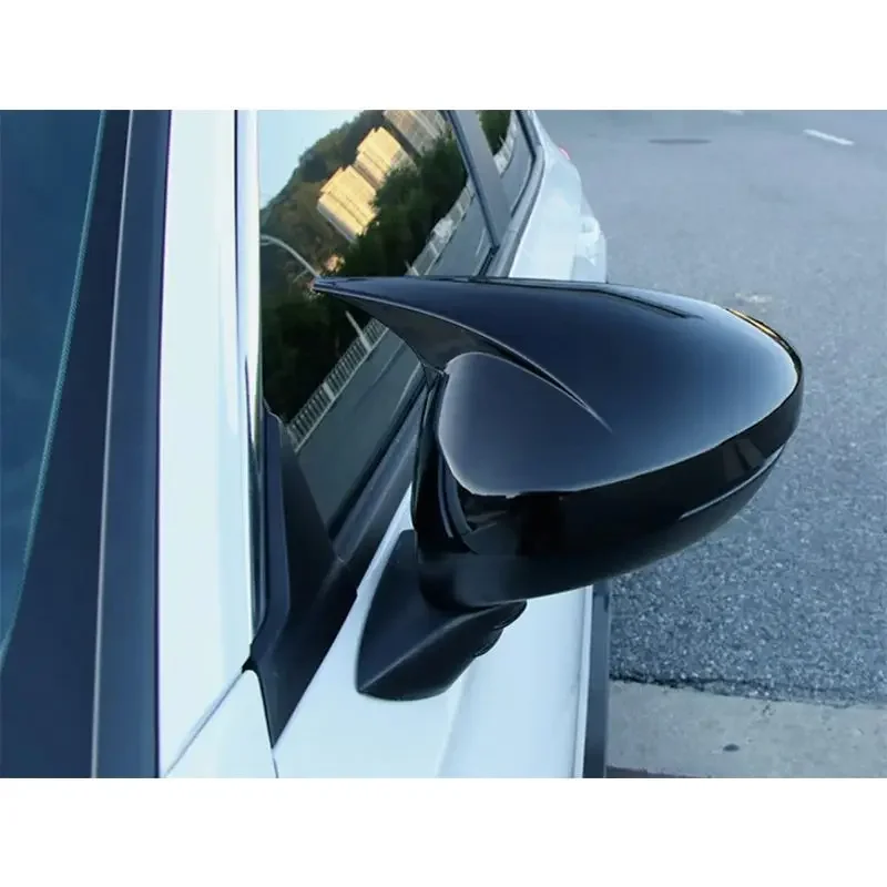 2pcs Rearview Mirror Cover Caps For Honda Civic 11th 2022-up Side Wing Rear view Covers Shell Cap Housing No Turn Signal Light