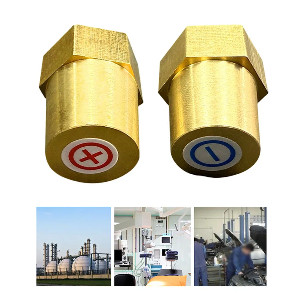 

2PCS Brass Battery Terminals Battery Reducer Terminals Automotive Battery Premium Remote Battery Power Junction Post Connectors