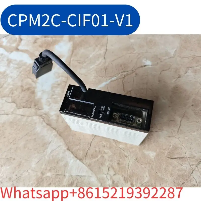 CPM2C-CIF01-V1 PLC second-hand  Test OK