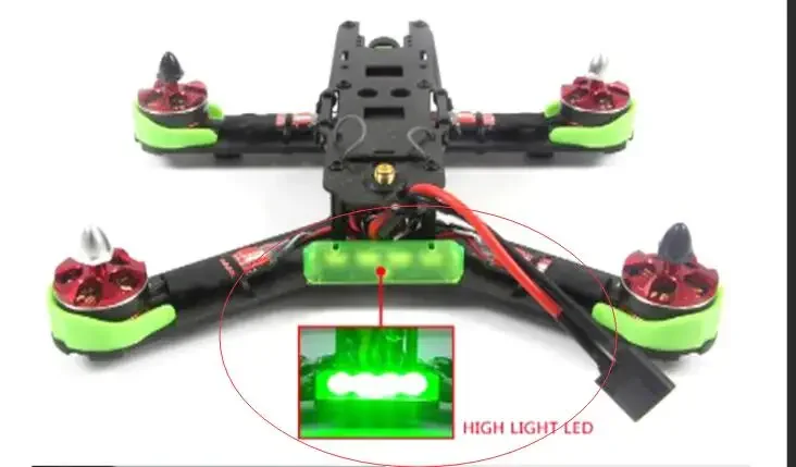 RGB Three-color  Green LED Tail Light Board 5V For QAV210 180 250 280 330 Multicopter  iflight KINGKONG RC drone Night Lights