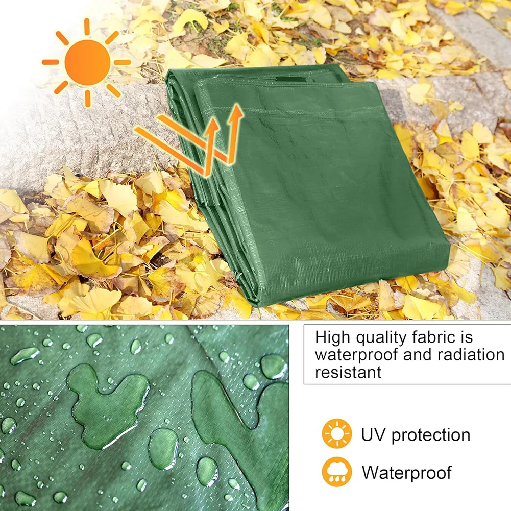 Capa de lona multiuso à prova d'água, capa de lona para todos os fins, protetor solar, resistente, 6x1 0/10x1 3/13x16 pés de espessura, capa de lona poli