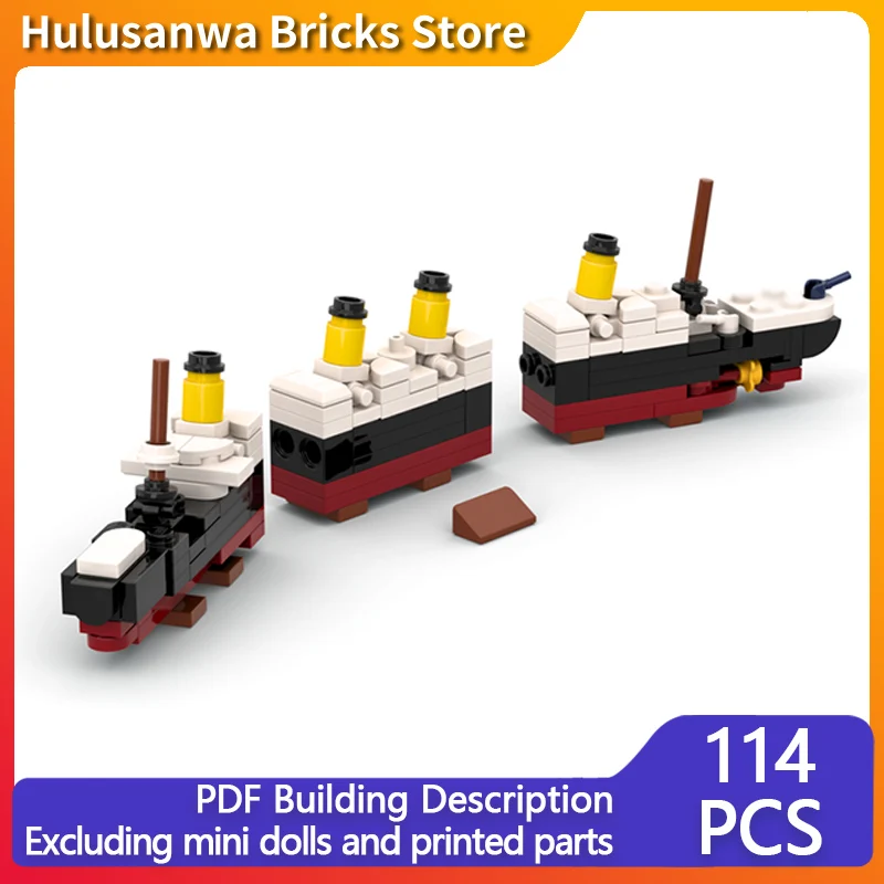 

Популярная киномодель MOC, строительные кирпичи, микрокруизный корабль, модульная технология, подарки, праздник, сборка, детские игрушки, костюм