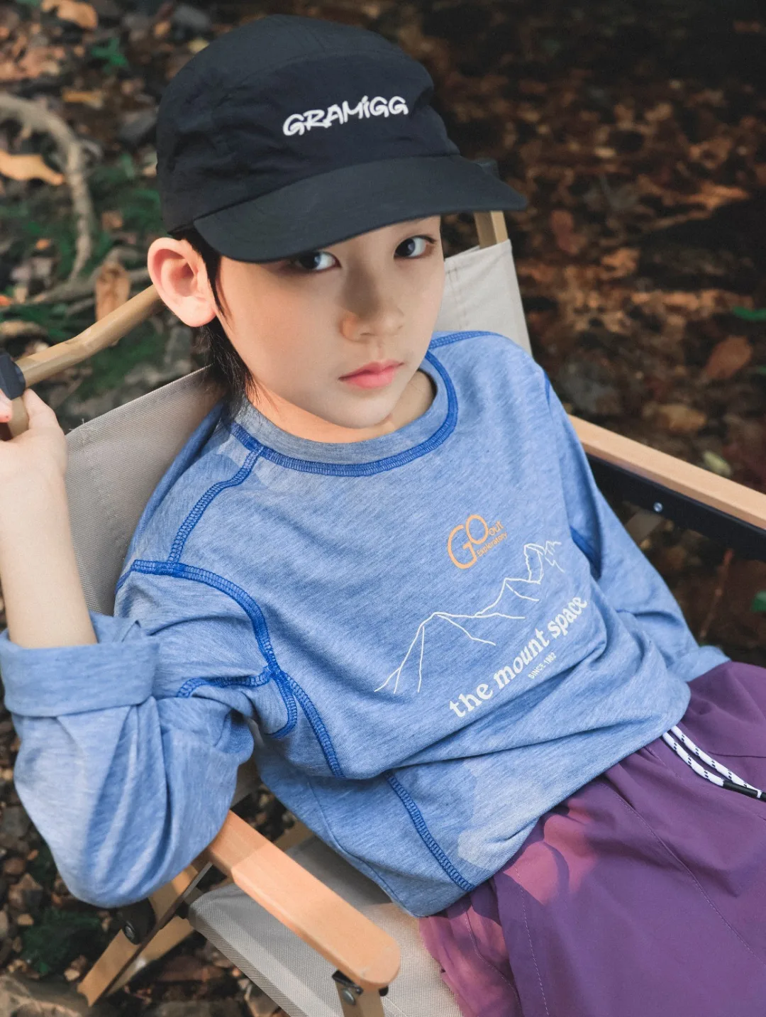 

Quick Dry Outdoor Children's T-Shirt Long Sleeve Sports Camping Breathable Kids Upper Apparel Mountain Series Spring Season