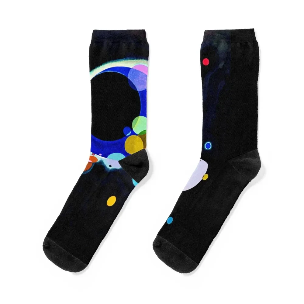 

Several Circles Wassily Kandinsky Abstract Art Socks football compression Thermal man winter funny gifts Socks Ladies Men's